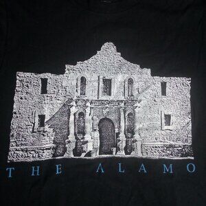 Vintage The Alamo Illustration T-Shirt